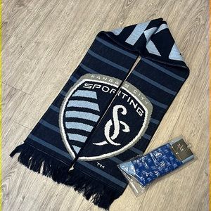 ⚽️ Sporting KC MLS Scarf & Socks ⚽️